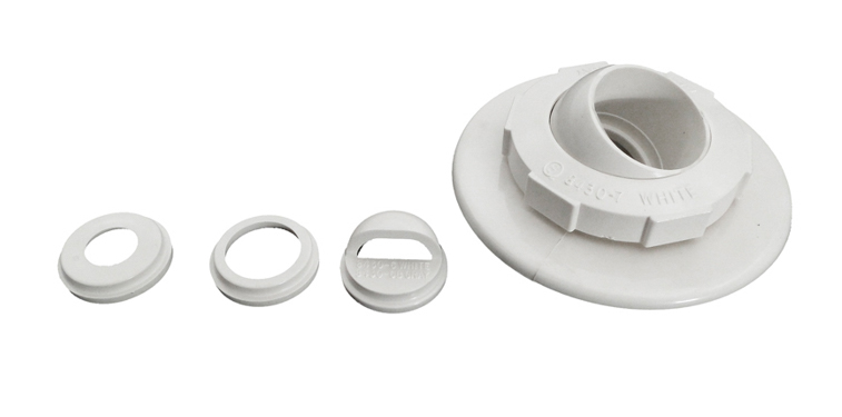 Sta-Rite Eyeball Insider Concrete White 1.5" Spigot - 084340000