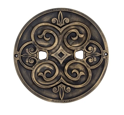 Casa Newport Bronze Plastic Skimmer Lid 9.1" - 10-01023BP9.1