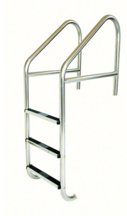 S.R. Smith 23" Standard Crossbrace Plus SS 3 Step Ladder .109" Wall - SR10113