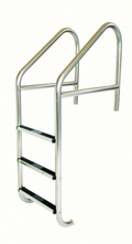 S.R. Smith 23" Standard Crossbrace Plus SS 3 Step Ladder .145" Wall - 10114