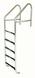 S.R. Smith 29" Standard Crossbrace Plus SS 5 Step Ladder .065" Wall - 10130
