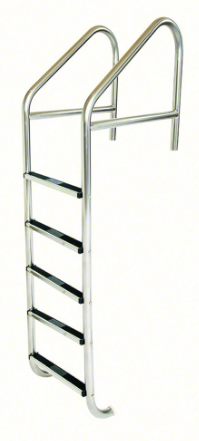 S.R. Smith 29" Standard Crossbrace Plus SS 5 Step Ladder .065" Wall - 10130