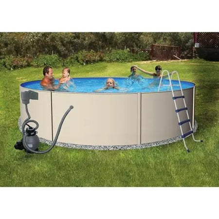 12’ Round 48” Blue Lagoon Pool Package