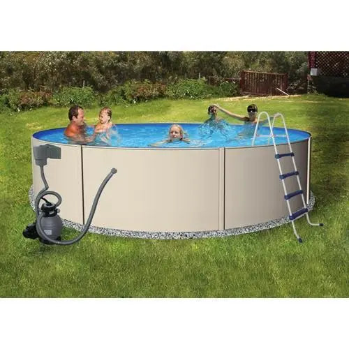 12’ Round 48” Blue Lagoon Pool Package