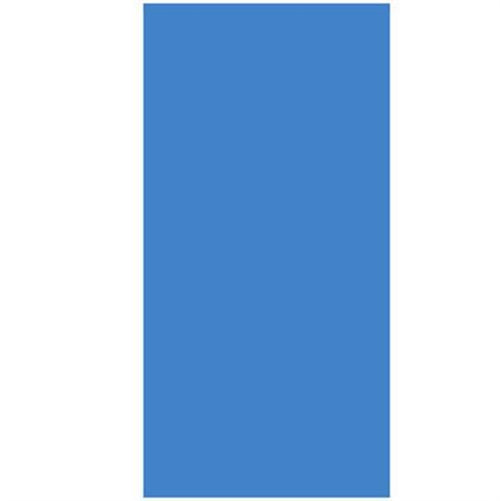 12' X 17' OVAL Blue Overlap Above-Ground Liner 20 GA - 48"-52"