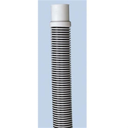 1.5" x 3' Above Ground Filter Hose - Cuffed - Silver-Black Premium