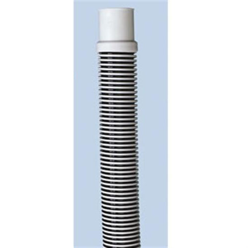 1.5" x 3' Above Ground Filter Hose - Cuffed - Silver-Black Premium