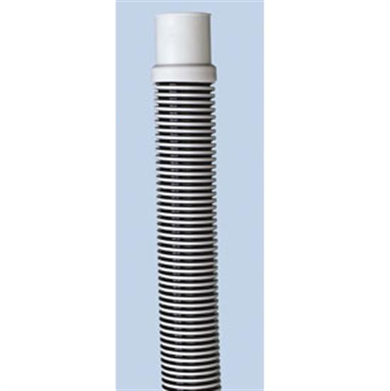 1.5" x 3' Above Ground Filter Hose - Cuffed - Silver-Black Premium