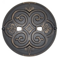 Casa Newport Bronze Plastic Skimmer Lid - 9.9" - 20-01023