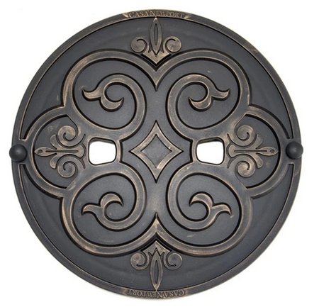 Casa Newport Bronze Plastic Skimmer Lid - 9.9" - 20-01023
