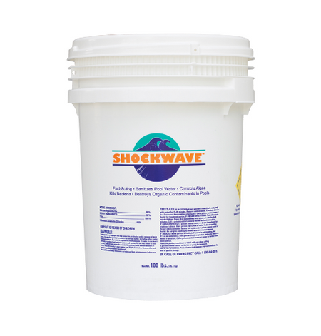 Shockwave 100 Lbs Drum Granular Calcium Hypochlorite - 25239