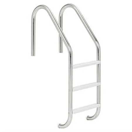 3 Step Stainless Steel In-Ground Pool Ladder - Plastic Tread