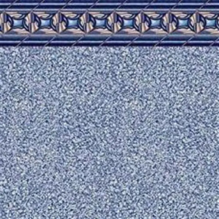 33' Round Metal Diamond Unibead Above-Ground Liner 25 GA - 54"