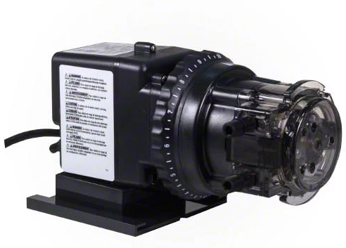 Stenner Peristaltic Commercial Chemical Feeders Adj Rate 50GPD 120V #5 Tube (26 RPM) - 45MJL5A1STAA