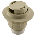Polaris Caretaker Cleaning Head w- UltraFlex 2.5" Collar & Cap for Concrete Pools - Light Cream