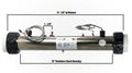 5.5KW Heater Assembly for Balboa M7 - 58209