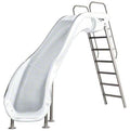 SR Smith Rogue 2 Pool Slide White Left Curve - 610-209-5822