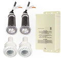 Pentair GloBrite LED Light 100 ft. Cord 2 Fiberglass Niche Combo - 620052