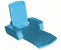 Texas Recreation Folding Baja II Lounge Aquamarine - 6570128
