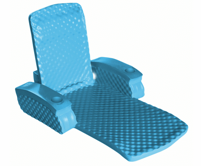 Texas Recreation Folding Baja II Lounge Aquamarine - 6570128