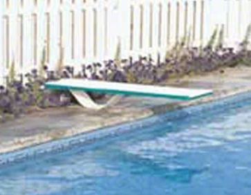 SR Smith Frontier II Jump Stand with 6' Frontier II Board Radiant White with White Springs - 68-209-58662