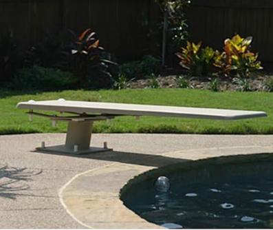 S.R. Smith 8' Frontier III Diving Board and Cantilever Jump Stand - 68-210-59824