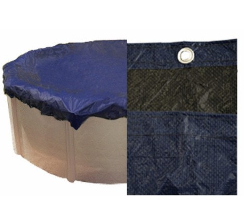 PoolStyle Winter Cover Unbound Pool Size: 21 ft Shape Round - GPC-70-1104