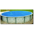 8-mil Above Ground Blue Solar Blanket -15' x 30' Oval