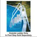 Ground to Deck Entry Ladder for In-Pool Step "STEP-1"