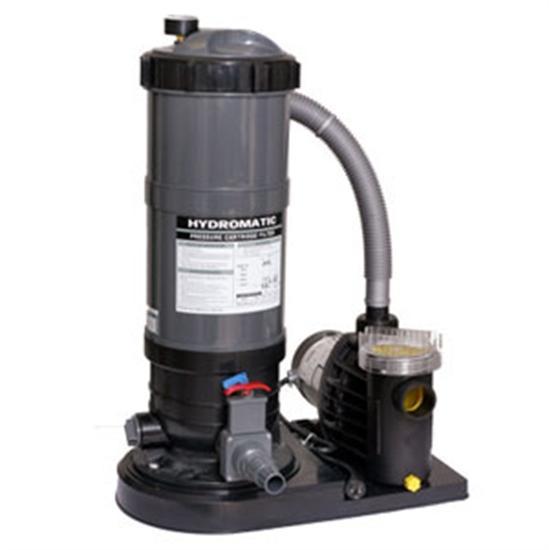 Hydromatic 90 Sq Ft Cart Filter System with 1 HP Pool Pump - NE635