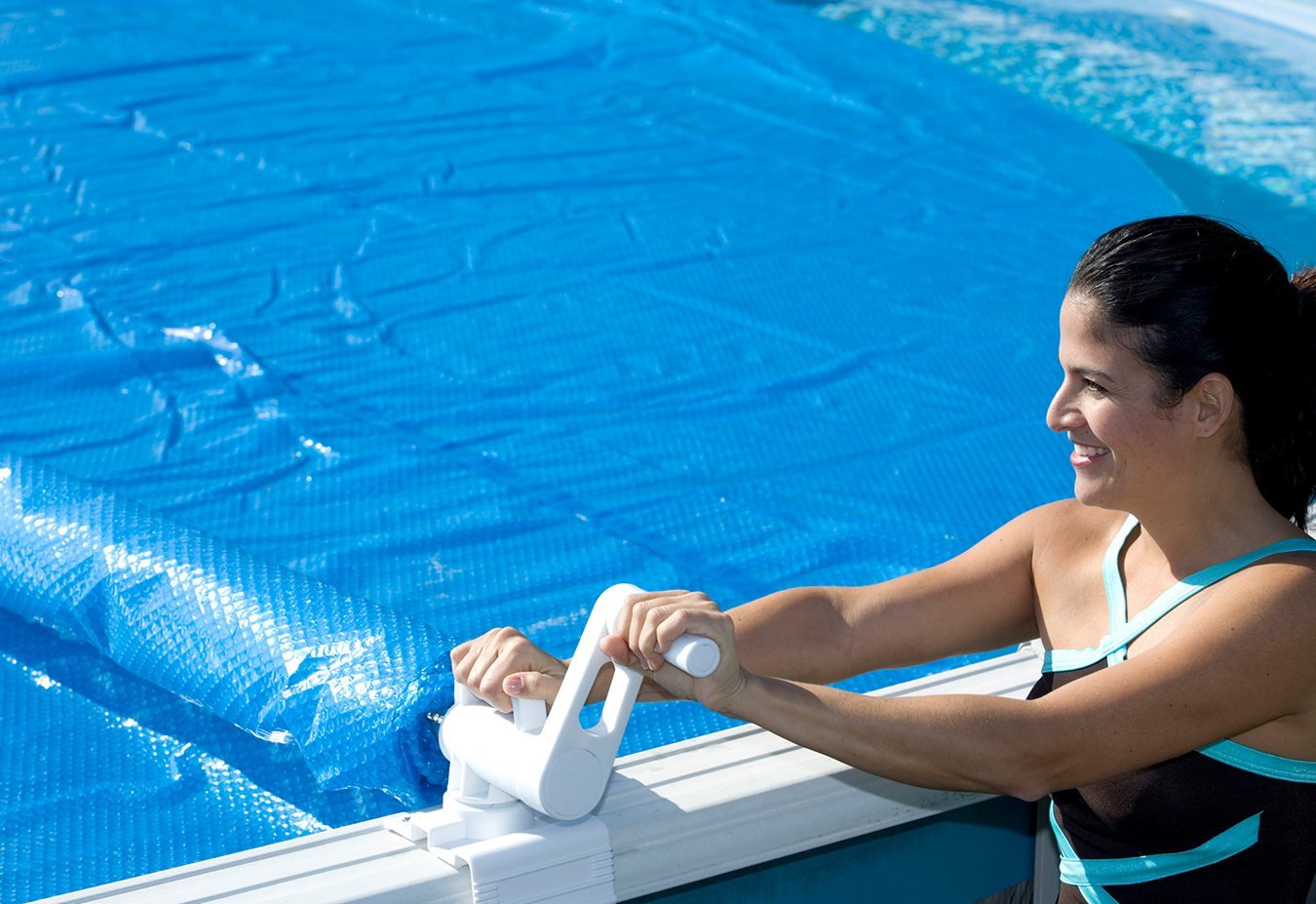 GLI Tidal Wave Above Ground Solar Reel System - 30’