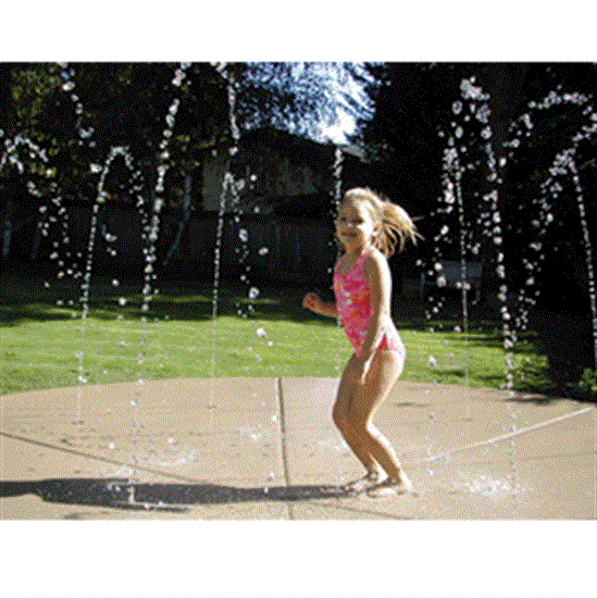 SR Smith Wetdek Backyard Splash Pad - 9 Nozzles Standalone