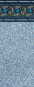 Swimline S-G Pacific Realm 52" Unibead Vinyl Liner 12' x 17' Oval - AG-LU-424320