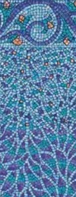Swimline H-G Emerald Isle 52" Unibead Vinyl Liner 21' Round - AG-LU-462125