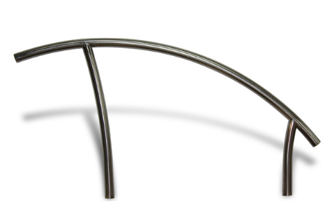 S.R. Smith Artisan Series Deck Mount Handrails SS .065" Pair - ART-1005