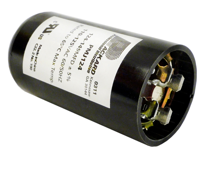 U.S. Seal 124 -149 MFD 125v Start Capacitor - USSBC124