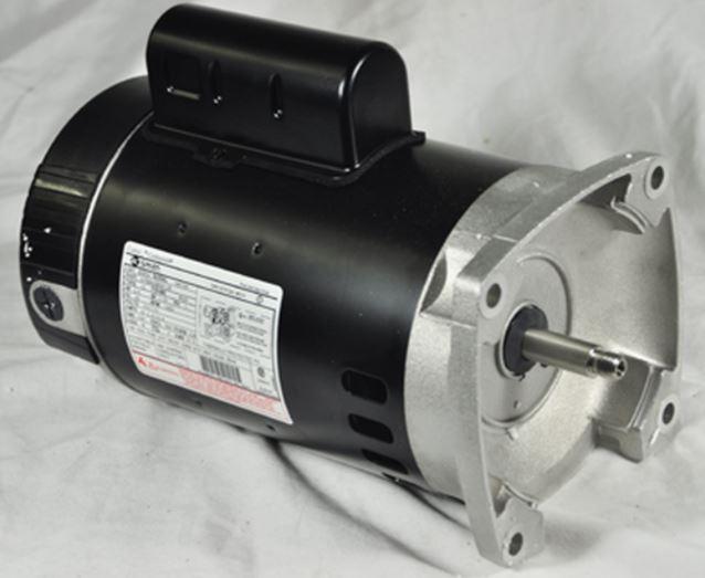 GE 3/4 HP Pool Motor with Square Flange Up-Rated - C1244