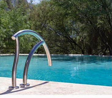 Inter-Fab Designer Economy Figure 4 Flanged Grab Rail Single .065 Marine Grade - DR-G3DE065-FL-SINGLE-MG