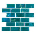 Npt 1 Inch x 2 Inch Verde Design Tile- EQX-EVERGREEN1X2