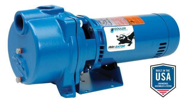 Goulds 1 HP 1 Phase 115-230V Centrifugal Self-Priming Pump - GT10