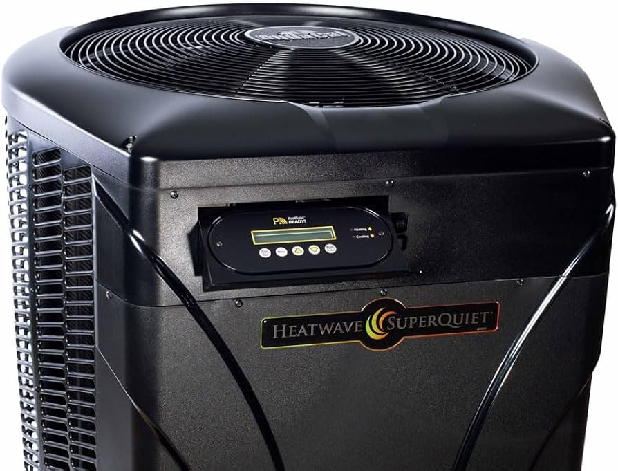 AquaCal SQ200 HeatWave SuperQuiet Heat Pump - 138,000 BTU - SQ200ARDSBPA-AquaCal