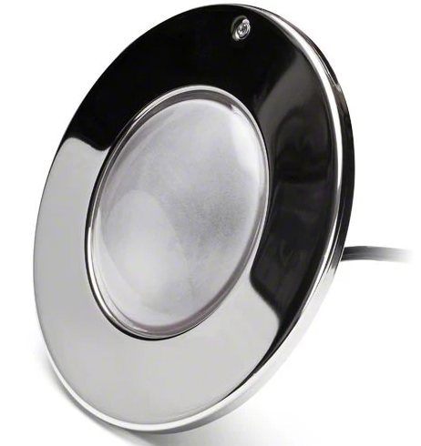 PureWhite LED Pool Light 300 Watts Equivalent 50 Foot Cord 12 Volts - LPL-F1W-12-50-P