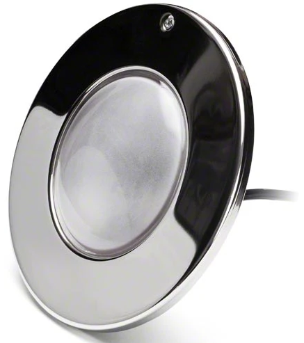 PureWhite LED Pool Light 500 Watts Equivalent 150 Foot Cord 12 Volts - LPL-F3W-12-150-P