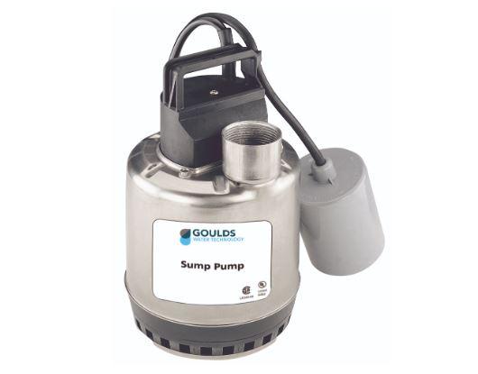Goulds 1/3 HP 115V 10 ft Cord Sub Sump Pump - LSP0311