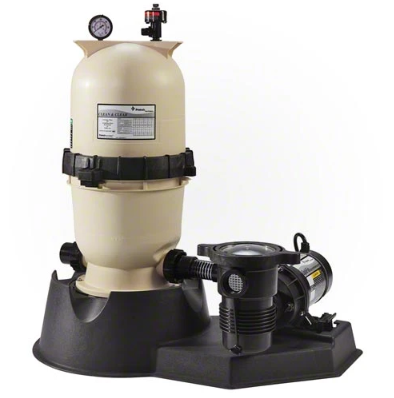 Pentair 1.5 HP 2 Speed Pump with Clean and Clear 100 Filter System - PNCC0100OF2160