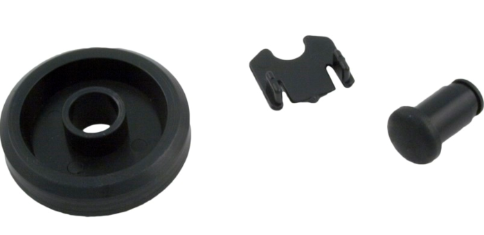 Jandy Gunite Ray-Vac Black Drive Wheel Kit - R0380100