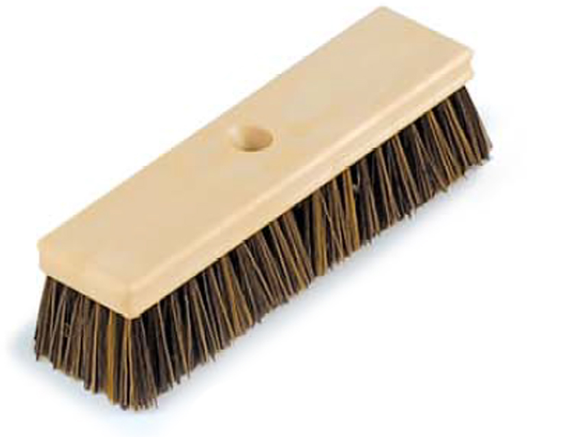 Pentair Rainbow 10" Wood Brush Brown - R111590