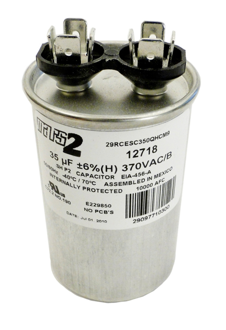 U.S. Seal 35 MFD 370v Run Capacitor - USSRD35370