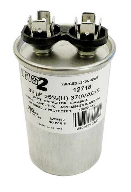 U.S. Seal 35 MFD 370v Run Capacitor - USSRD35370