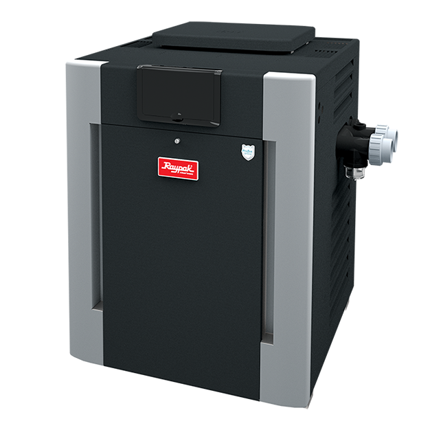 Raypak Digital 266K BTU Cupro-Nickel Pool Heater Natural Gas - 010135